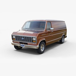 1986 Ford Econoline 3D model