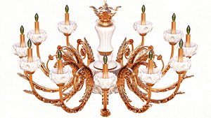 3D model Classic Chandelier SW