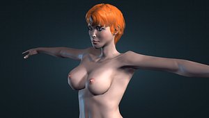 3D Girl Amparo model