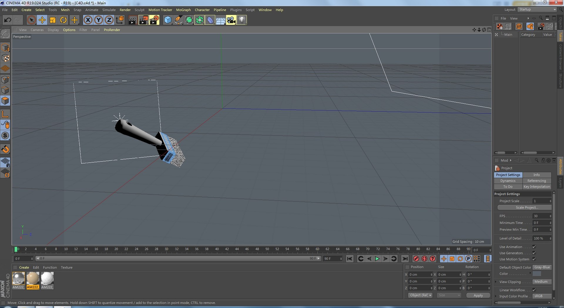 C4d Working Tools Brush 3D - TurboSquid 2104843