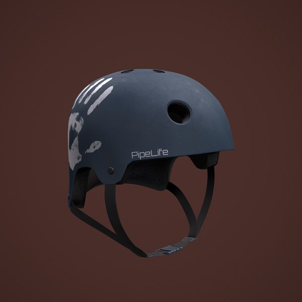 pbr helmet 3D model