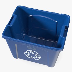 Stackable Recycling Bin 3D model