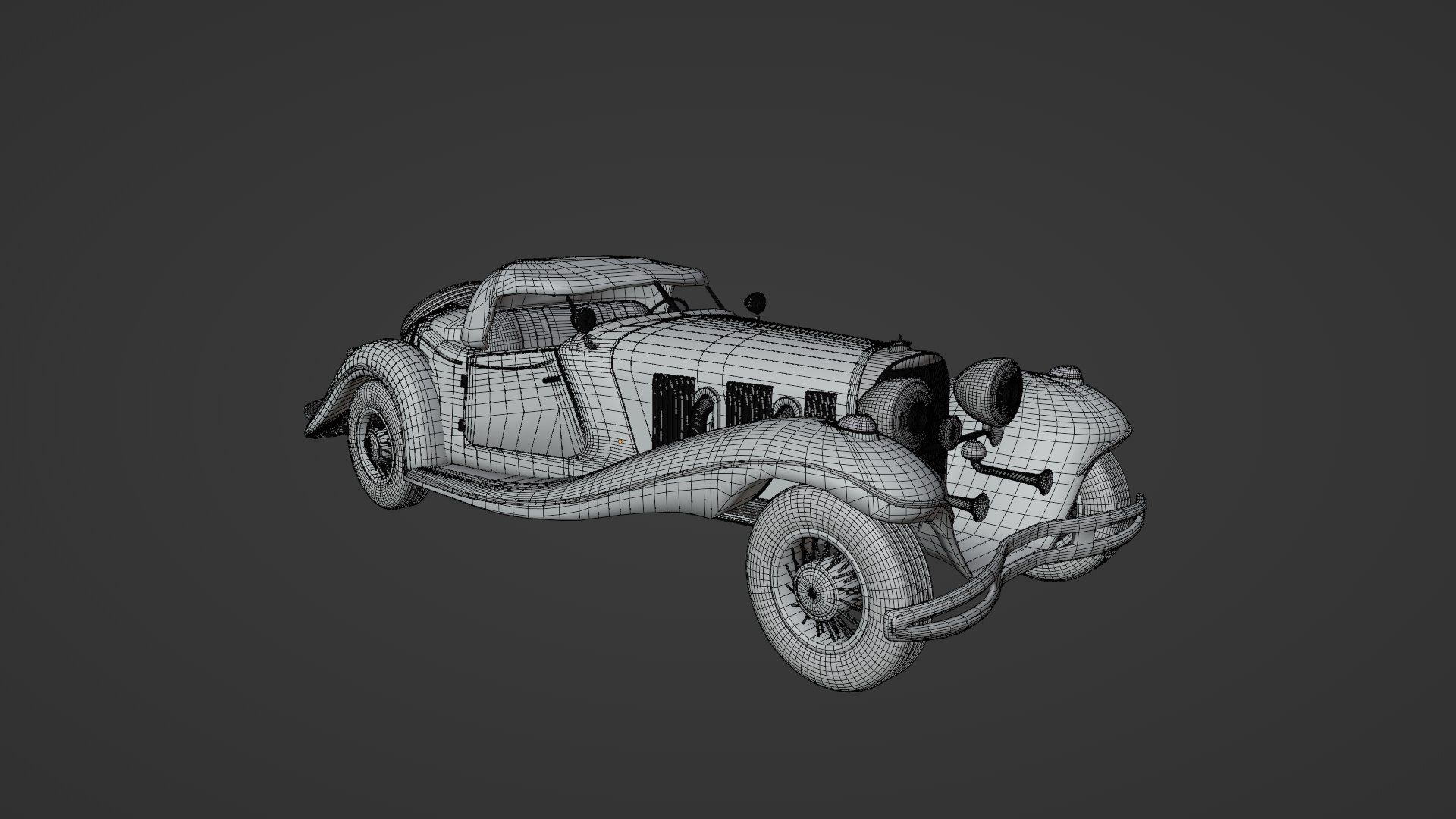 3D Roadster 30s - TurboSquid 1949812