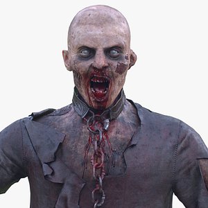 Walking Dead Guy LOW POLY