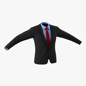 Suit Jacket 10 3D Model