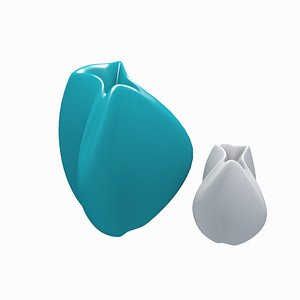 flower vase 3d obj