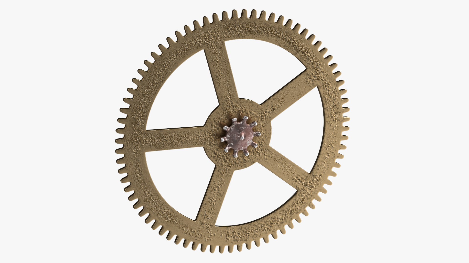 3D Clockwork Gear - TurboSquid 2158783