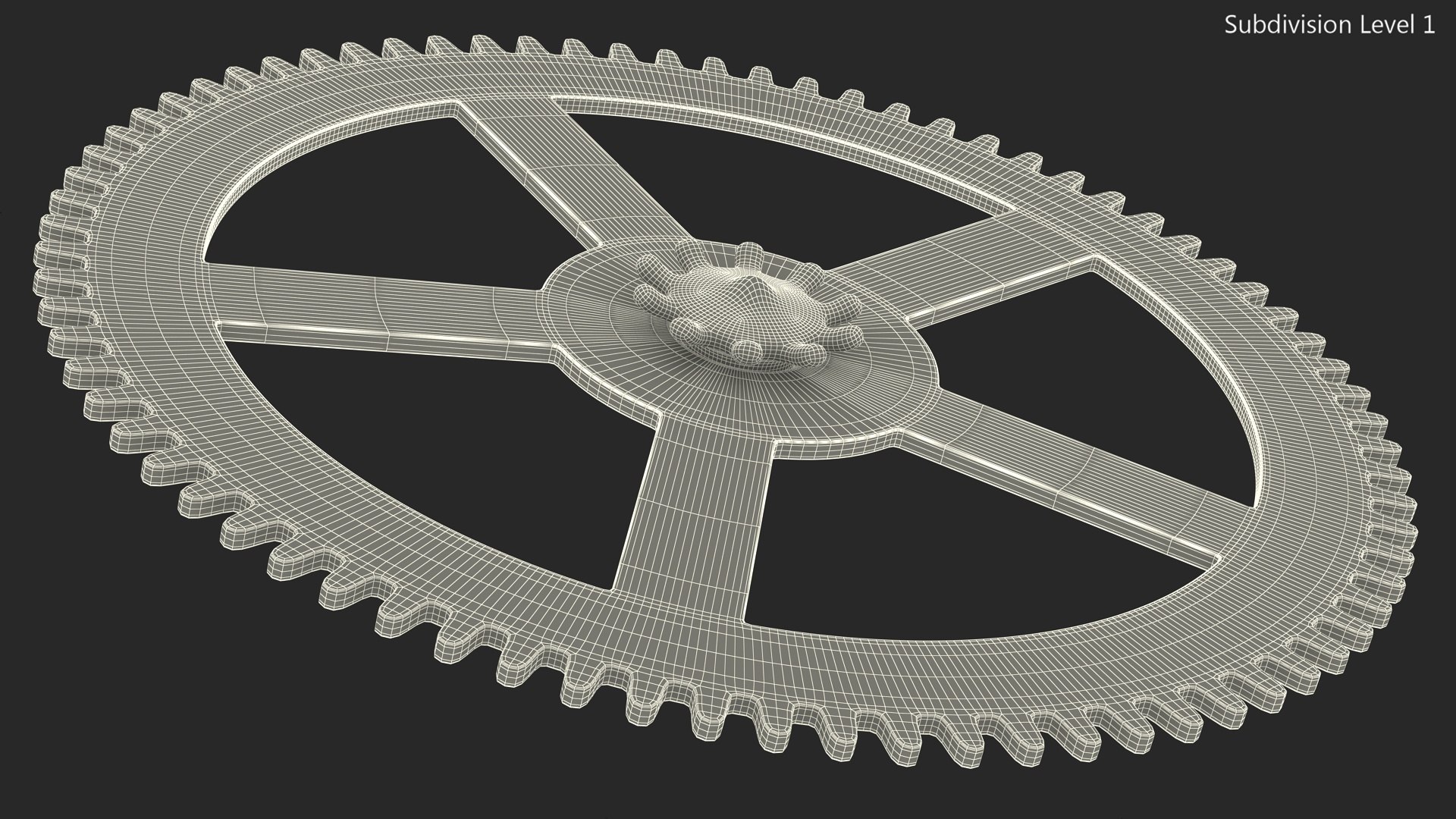 3D Clockwork Gear - TurboSquid 2158783