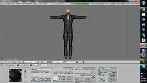 3d model man tuxedo