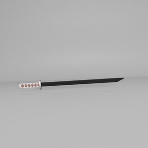 3D Katana  Samurai sword