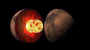 Mars structure animation