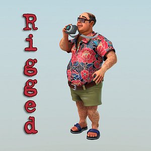 fat tourist
