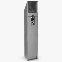 Stainless Steel Street Cigarette Bin