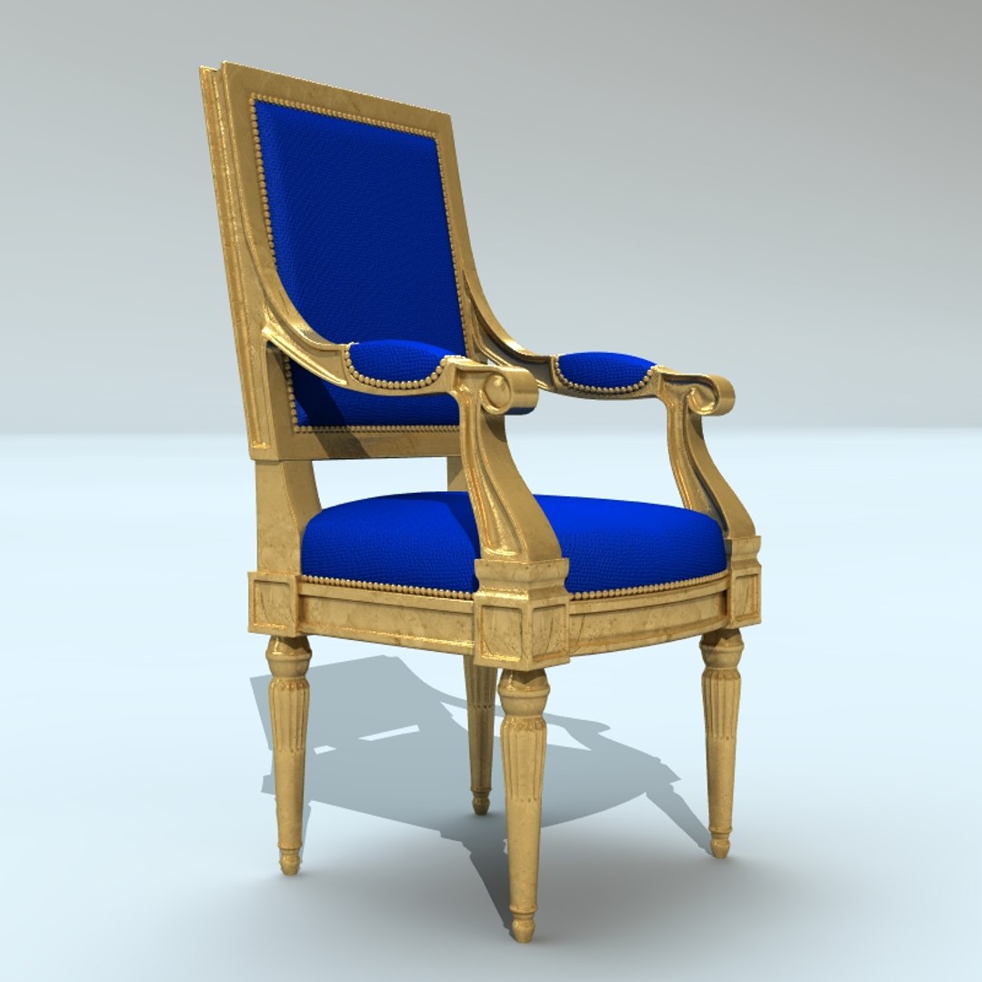 Obj Renaissance Throne