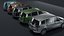 minivan car generic 3D model