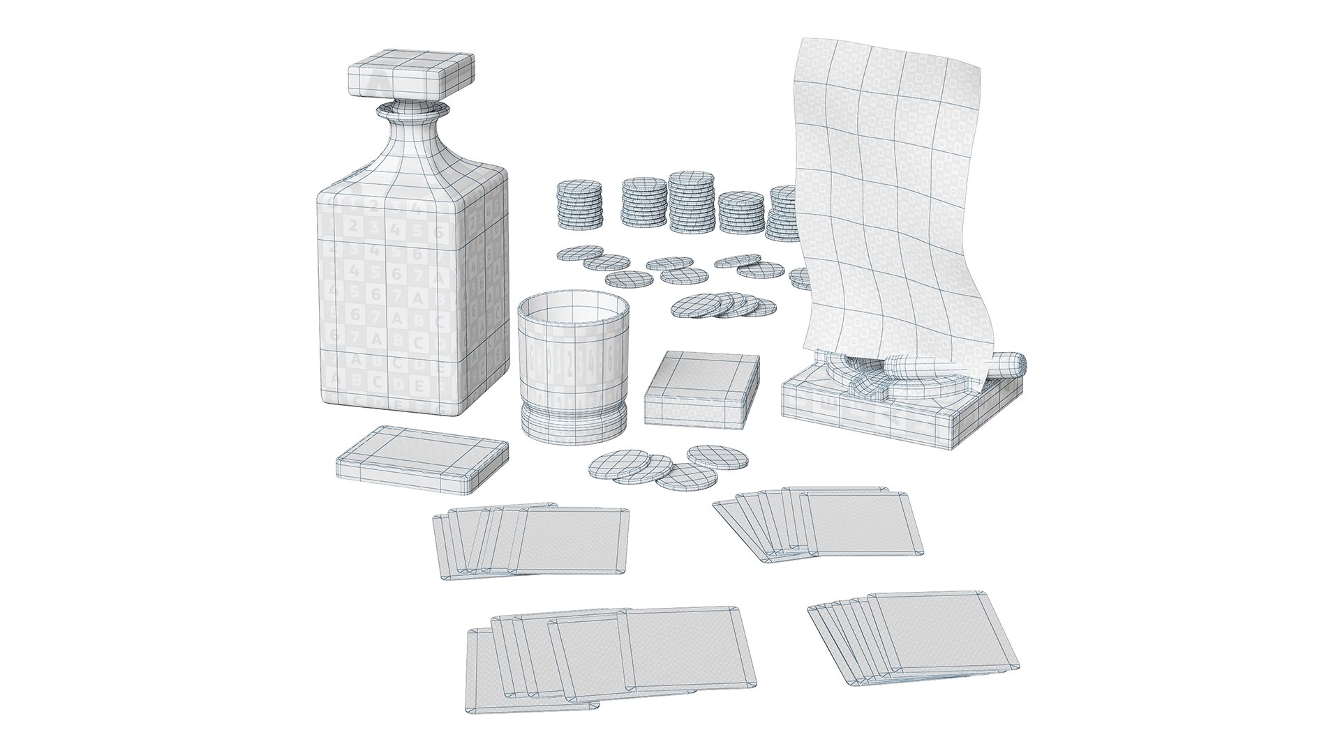 Decorative Poker Set 3D model https://p.turbosquid.com/ts-thumb/on/v1gZkj/ES/v7/jpg/1745666135/1920x1080/fit_q87/9c7d7a5ea6a2278497e1ff4e11af2018550a9465/v7.jpg