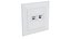 Téléphone et prise murale Ethernet