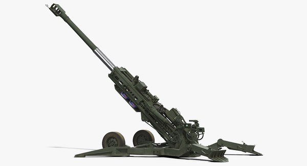 3D model howitzer m777 155mm rigged - TurboSquid 1313941