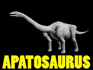 apatosaurus stegosaurus triceratops 3d model
