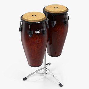 Classic Conga Meinl Marathon Set Dark 3D Model