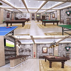 Realistic Billlard and Ping Pong Cafe