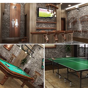 Realistic Billlard and Ping Pong Cafe