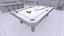 realistic billlard ping pong 3D model