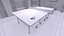 realistic billlard ping pong 3D model