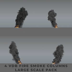 Fire Smoke Column - Large Scale PACK