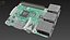 carte de circuit imprimé framboise pi 3