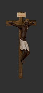 3D jesus crucified model