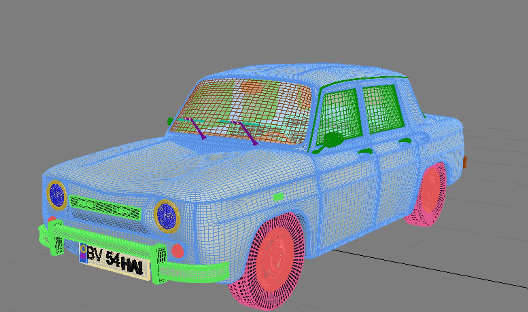 dacia 1100 car 3D model https://p.turbosquid.com/ts-thumb/oo/RazvVX/NwSkREqO/front3wirehicolor/jpg/1574625697/1920x1080/fit_q87/7fc3731dbe77fcf3e2f37b1b6850b83df8f1386b/front3wirehicolor.jpg