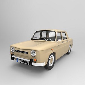 dacia 1100 car 3D model