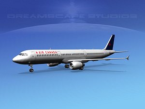 3d scale airbus model