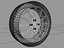 3d model seat ibiza cupra alloy wheel