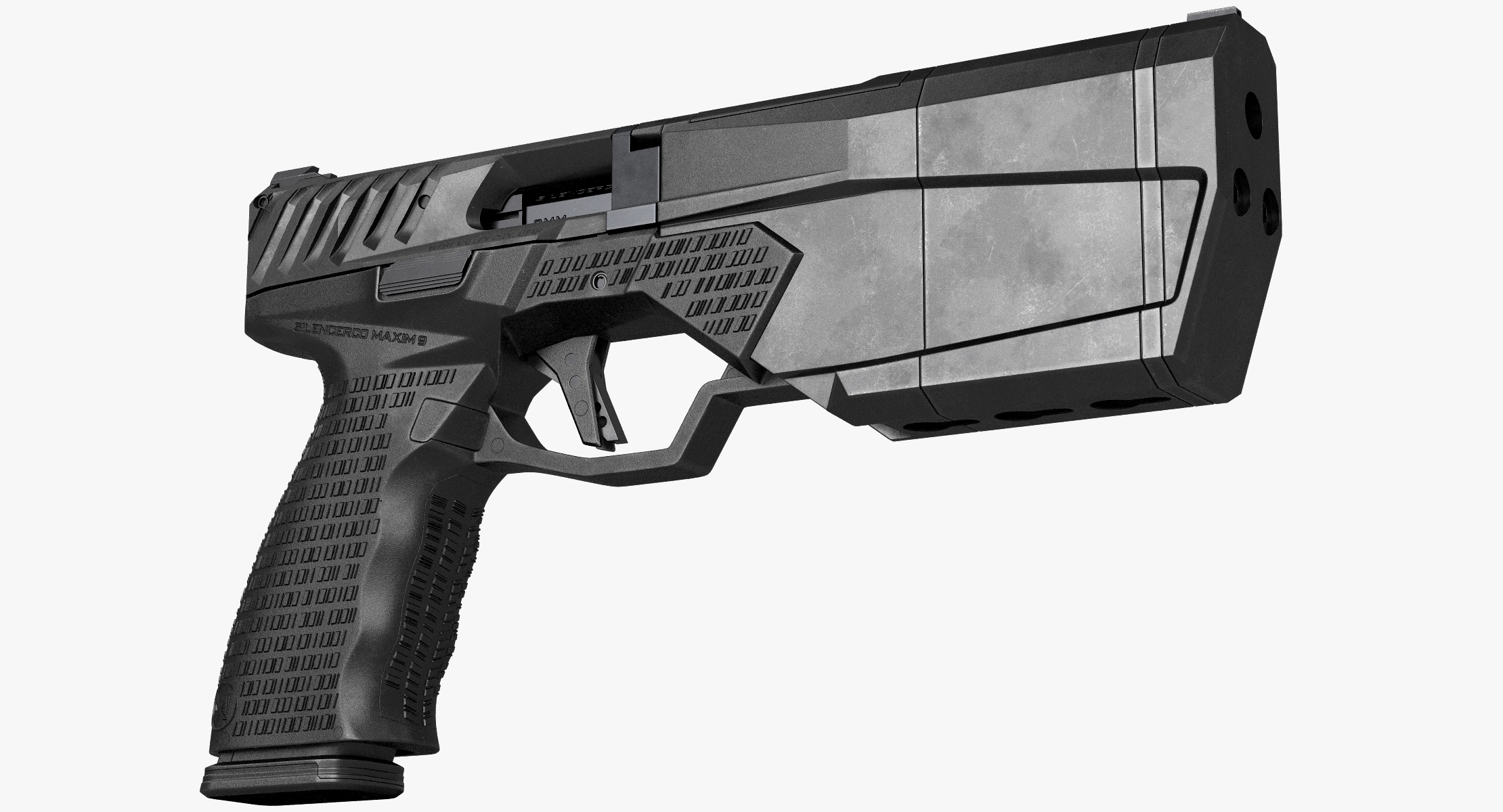Silencerco maxim 9 model - TurboSquid 1228320