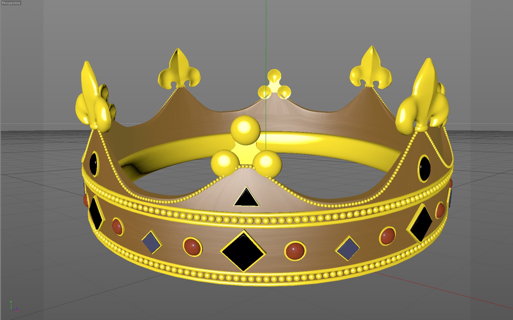 3d model crown jewels
