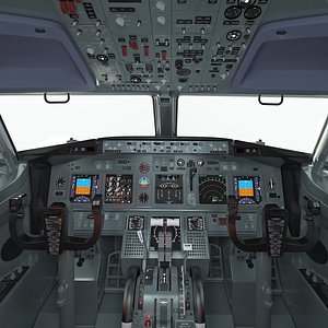 boeing 737 cockpit 3D model