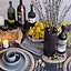 Table setting with brunches