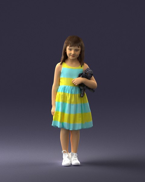 3D human ready model