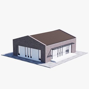 Commercial building 3D