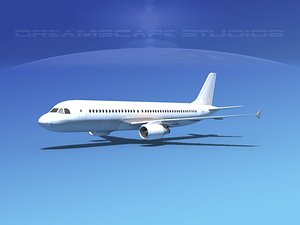 3d max a320 airbus