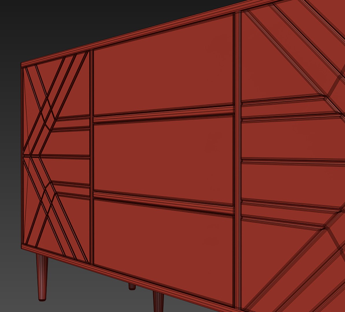 Chest Of Drawers And Bedside Table Zara Mocka 3D Model TurboSquid 2093053