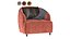 Fotel koktajlowy boucle Elodie