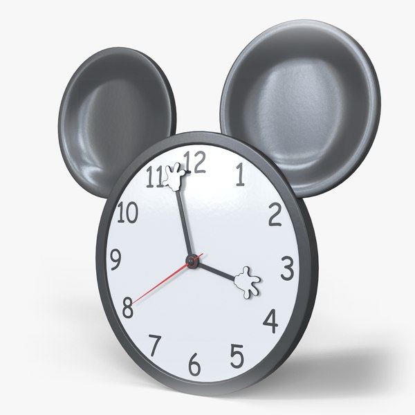 modelo 3d Reloj Ratón - TurboSquid 1878645