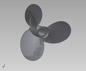 propeller inventor 3d model
