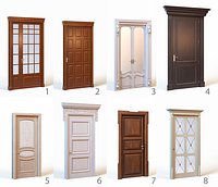 Collection of classic doors