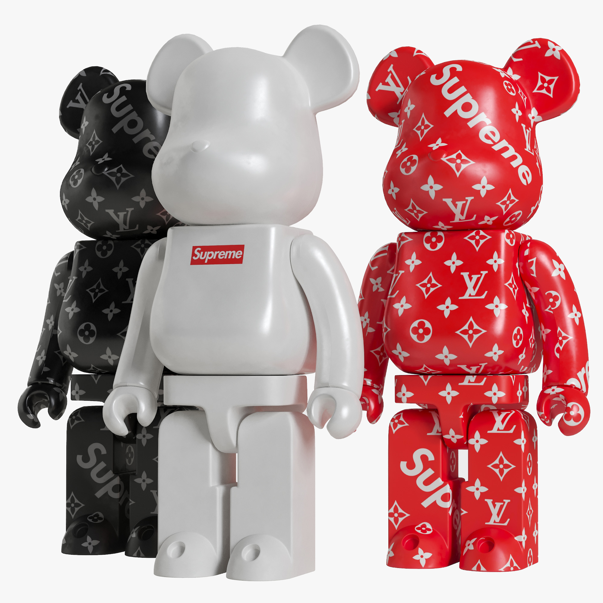 supreme bearbrick 1000