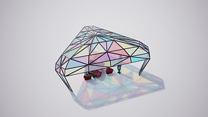 3D Ruby Pavilion model