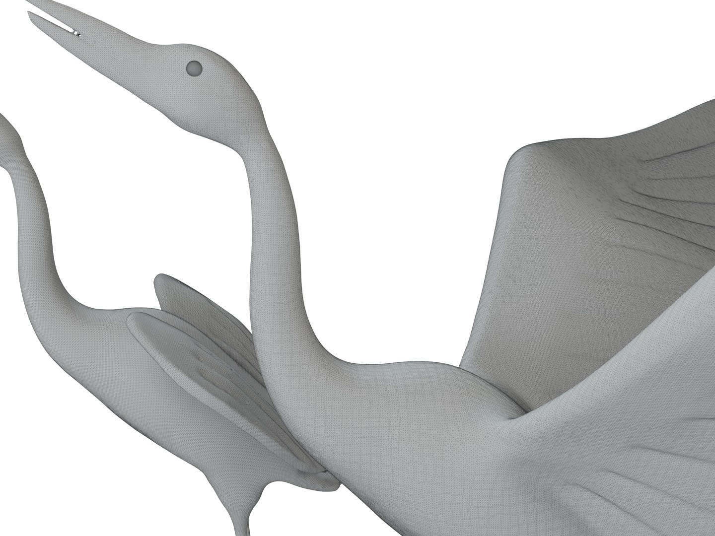 3D Bird Statue TurboSquid 2005868